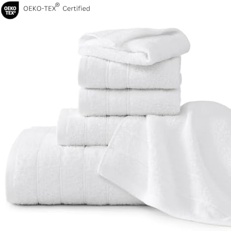 Premium Luxury Cotton Bath Towels Set for Clean Comfort