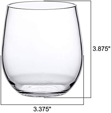 Unbreakable Tritan Wine Glasses Set of 6