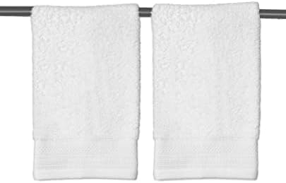 Kaufman - Hotel Quality Fingertip Towels 11x18 2-PK 100 Ring Spun Cotton