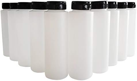 HDPE Squeeze Bottles 8oz 10-Pack