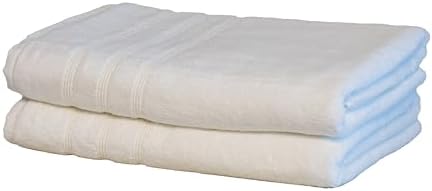 Luxury bath towels combining bamboo and Turkish cotton