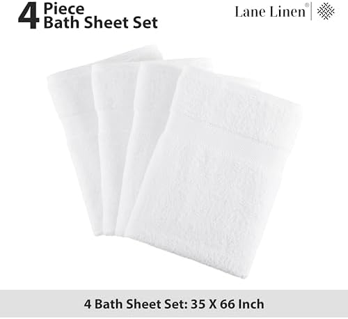 100 Cotton Lane Linen Bath Sheets Set