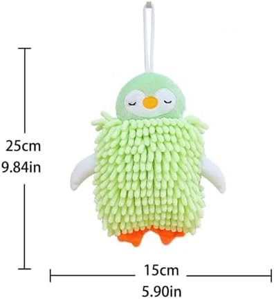 Cartoon Microfiber Hand Towel with Fun Designs for Adults and Kids