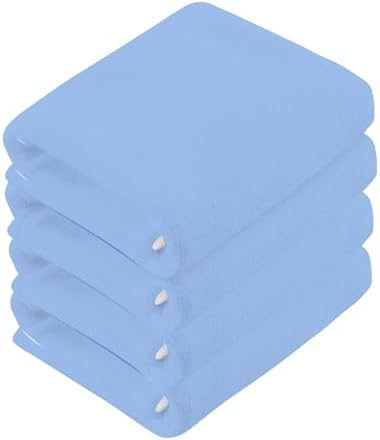 Blue Washcloth Set 2-Pack - Soft Reusable