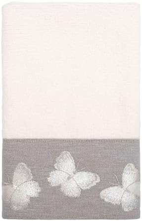 Avanti Linens - Soft Absorbent Fingertip Towel Yara Collection White