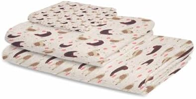Chees D Zone Luxury Rustic Pink Farmhouse Towels Set