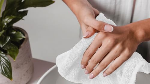 Avalon Towels Cotton Washcloths - Pack of 24 12x12 Inches