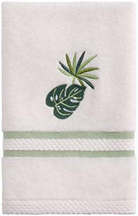 Avanti Linens - Fingertip Towel Soft Absorbent Cotton Towel Viva Palm Collection