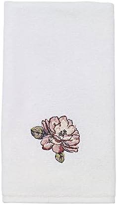 Avanti Linens - Fingertip Towel Soft Absorbent Cotton Towel Butterfly Garden Collection
