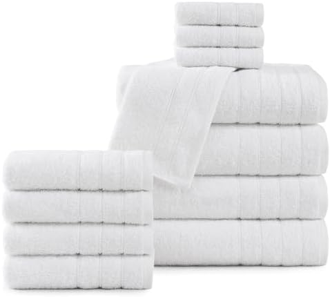 Premium Luxury Cotton Bath Towels Set for Clean Comfort