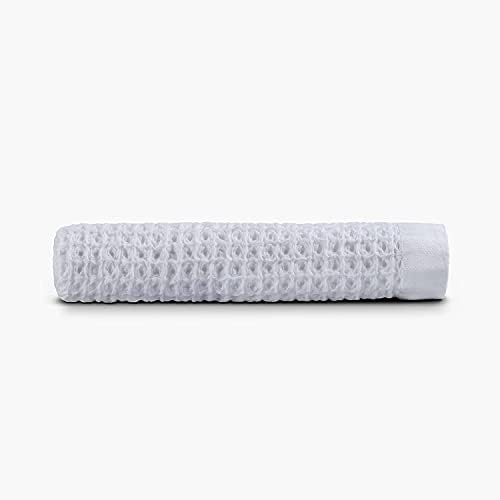 Ravel Silver Infused Waffle Towel USA Grown Supima Cotton Luxurious Quick-Drying
