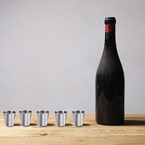 Ruisita 12-Piece Stainless Steel Shot Cups