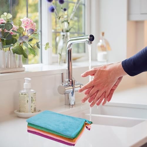 5-Pack Microfiber Face Body Washcloths