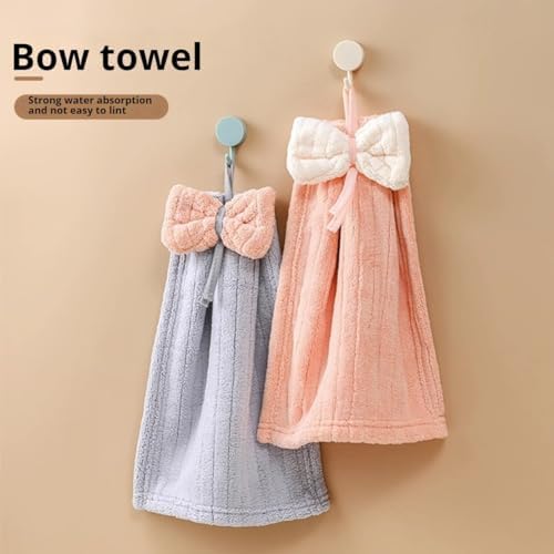 POMN Kids Hand Towels Cute Bow Tie Perfect for BATH Beyond