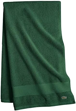 Lacoste Heritage Bath Sheet Croc Green 35x70