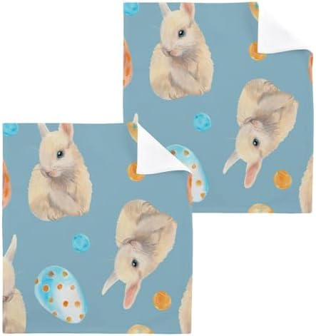 Easter Bunny Soft Washcloths 2 Pack