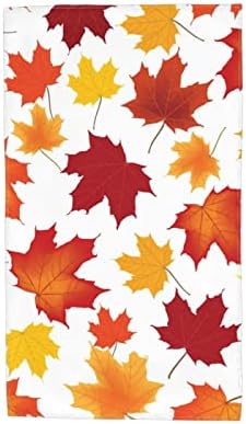Perinsto maple leaf hand towel 275x157 inches stylish versatile