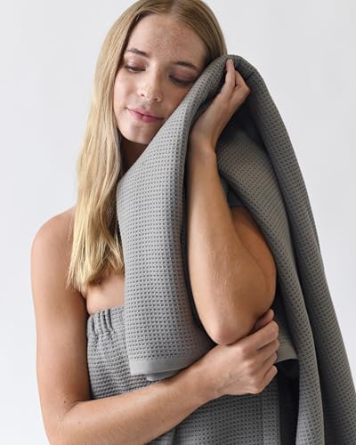 Cozy Earth Terry-Waffle Bath Set