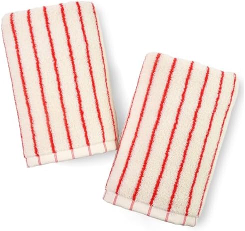 Jacquotha Striped Hand Towels Soft Durable