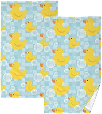 Pfrewn Yellow Ducks Bath Towel Set - 16x30