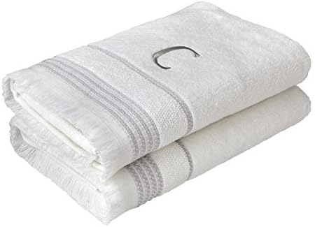 Perfect for Lifes Moments SKL Home Monogrammed 28x54 Bath Towel