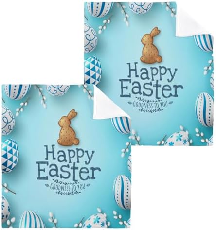 Easter Bunny Soft Washcloth Set