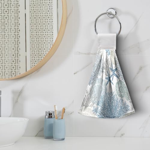 Coastal Nautical Towels 2-Piece Set
