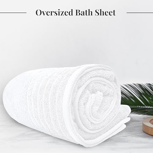 100 Cotton Jumbo Bath Sheet Extra Big Soft to the Touch
