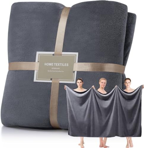 Mixweer 40 x 80 Inch Oversized Fleece Bath Towel