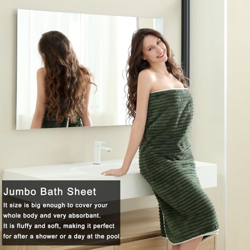 39x79 inch bath sheets luxury microfiber towel bath time Made Perfect