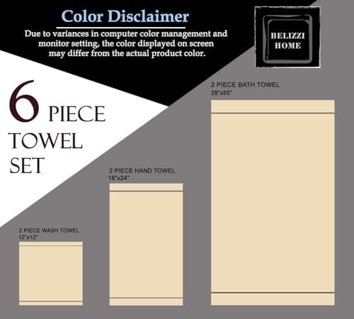 Perfect Multi-Functional Towels Set Ultra Soft Cotton for Daily Use