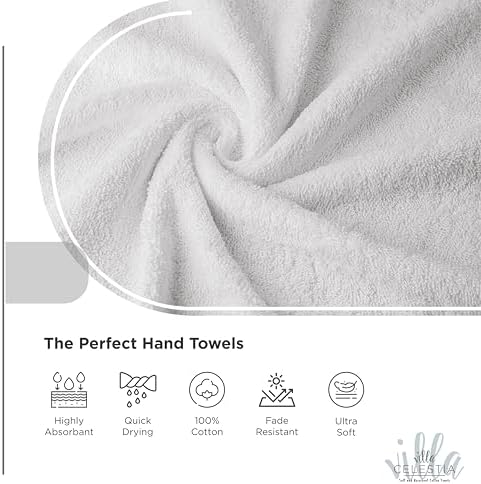 Villa Celestia 100 Combed Cotton Bath Towels