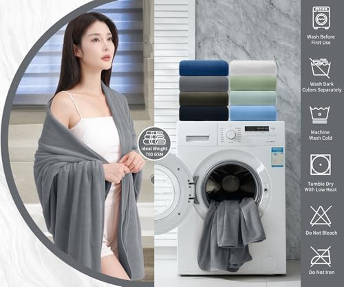 Extra Large Oversized Bath Towels Set