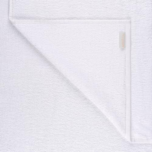 Quick-Dry Soft 11x17 Fingertip Towels - 4 Pieces White