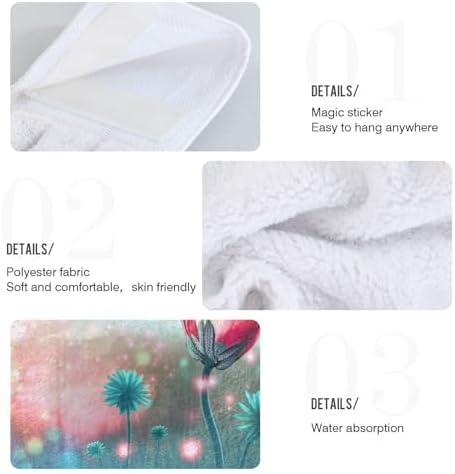 Problem Solving Set - Soft Quick-Drying Hand Towels for Kitchen Bathroom Use