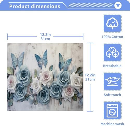 High-Quality Butterfly Washcloth Set