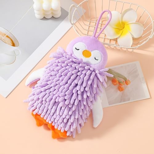 Perfect Cartoon Design Hand Towels with Microfiber Absorption