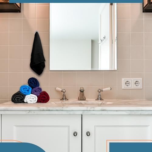 Batex 100 Cotton Terry Velour Fingertip Towels Set of 4
