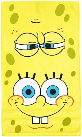 SpongeBob SquarePants Hand Towels - The Cool Choice for Your Home Away