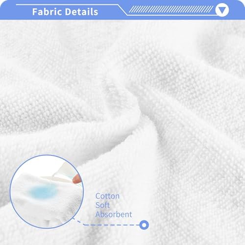 Blue Washcloth Set 2-Pack - Soft Reusable