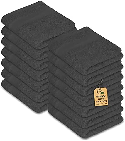 Softolle Premium Wash Cloths 12-Piece Set