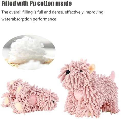 Charming Dog Plush Hand Towel
