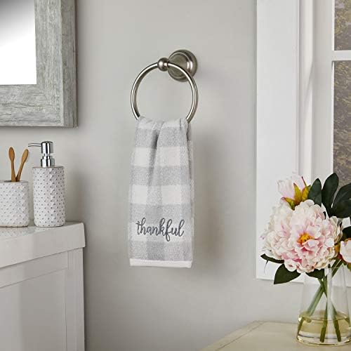 SKL Home Hand Towel Set 2-Pack Gray