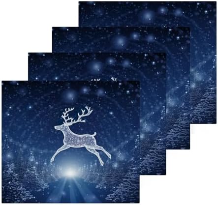 Reindeer Washcloth Set - Christmas Gift for Kids and Adults