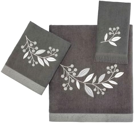 Avanti Linens Madison Fingertip Towel Granite