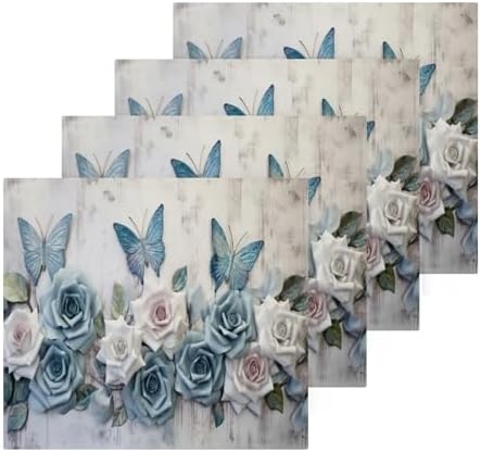 High-Quality Butterfly Washcloth Set