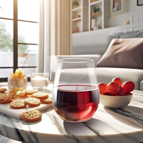 Unbreakable Tritan Wine Glasses Set of 6