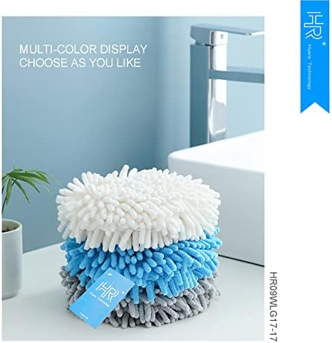 Eco-Friendly Fuzzy Hand Towel with Hanging Loop