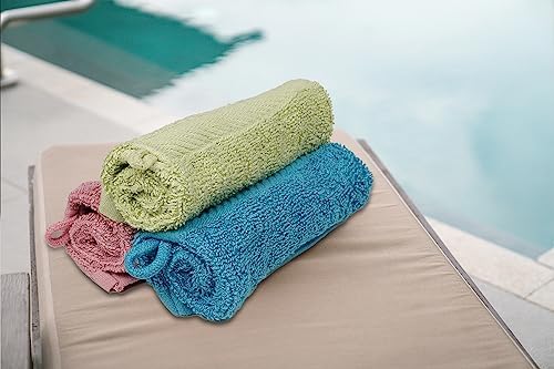 Premium Bath Mitts - Soft 100 Cotton Washcloths for Essential Care