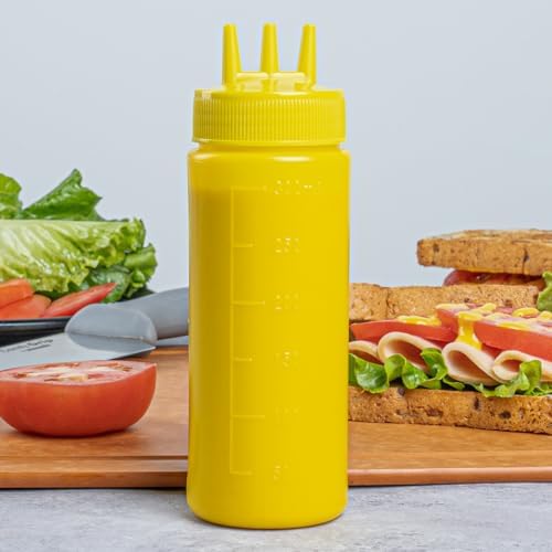 12-Ounce Condiment Squeeze Bottles
